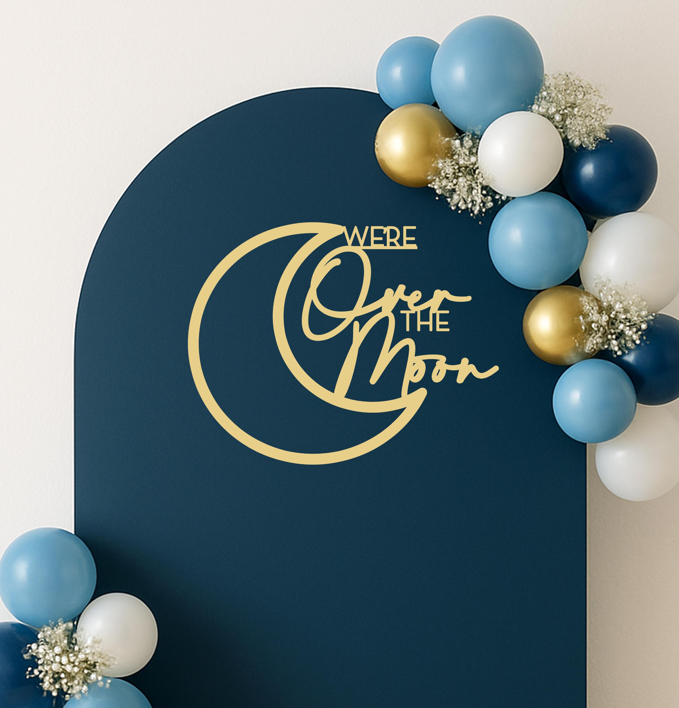 Baby Shower con temática lunar, decoración de luna creciente, baby shower  celestial, revelación de género de Twinkle Twinkle Little Star, baby shower  con temática lunar - Etsy México, image size:2876x3000