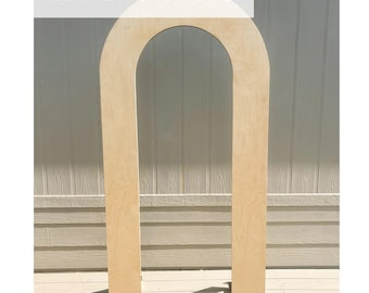 Open Arch Backdrop for Baby Shower – Gender Reveal Decor, Baby Shower Prop, Wooden Party Backdrop, Collapsible Photo Arch