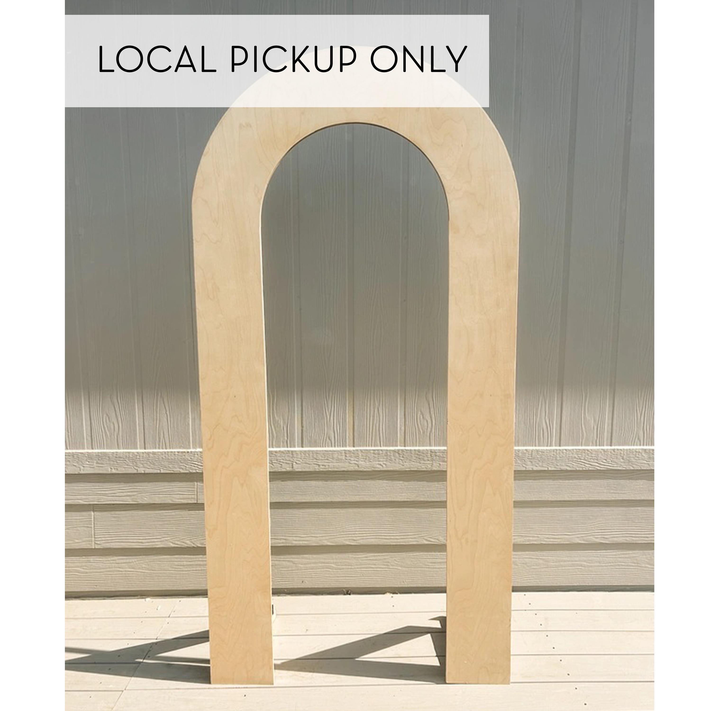 Open Arch Backdrop for Baby Shower – Gender Reveal Decor, Baby Shower Prop, Wooden Party Backdrop, Collapsible Photo Arch