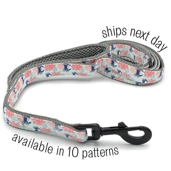 Double Handle Patterned Dog Leash