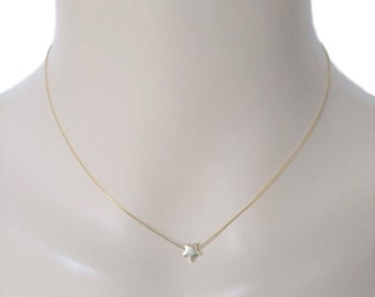 Star Necklace – Gold/Sterling Silver – Layering Necklace - Minimalist Jewelry