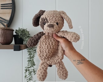 Puppy Lovey Crochet Pattern | Amigurumi Lovey | | Instant PDF Download