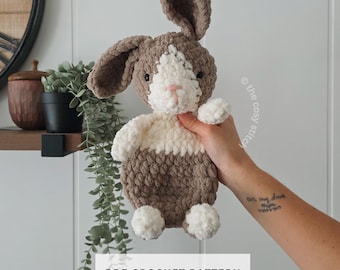 Bunny Crochet Lovey | Amigurumi Crochet Pattern | PDF Instant Download