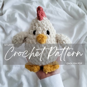 Pattern: Chicken Egg Friend, Crochet Pattern ONLY, crochet pattern animal