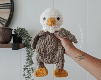 Muster: Häkel-Kuscheltier „East the Eagle“ (PDF-Muster)