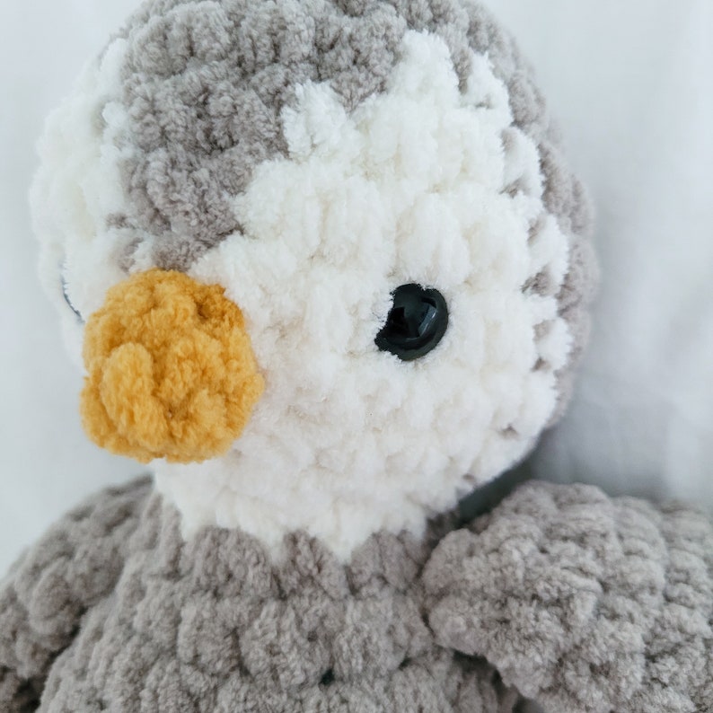 Pattern: Peppy the Penguin Stuffie Pattern, crochet penguin, crochet pattern animal image 4