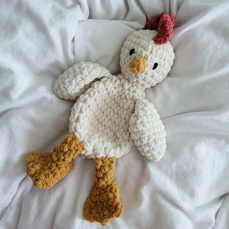 Pattern Cooper the Chicken Snuggler Crochet Chicken Pattern Etsy