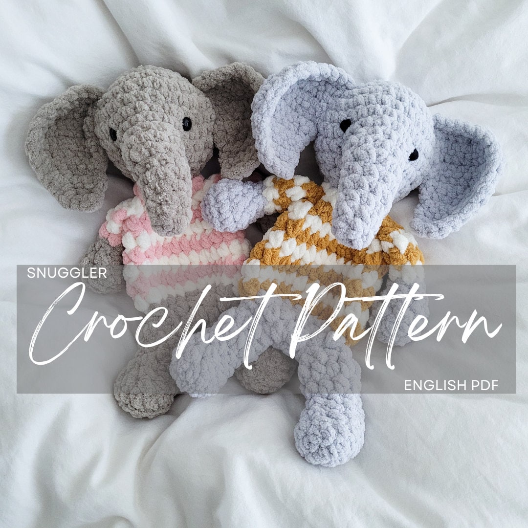 Giant Life-Size Crochet Animals (Including a Crochet Elephant