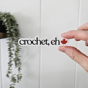 Sticker: Crochet, Eh