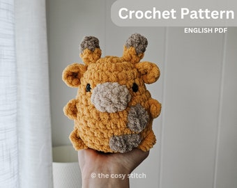 Anleitung: Giraffe Chubby Buddy gehäkelt (PDF-Häkelanleitung)