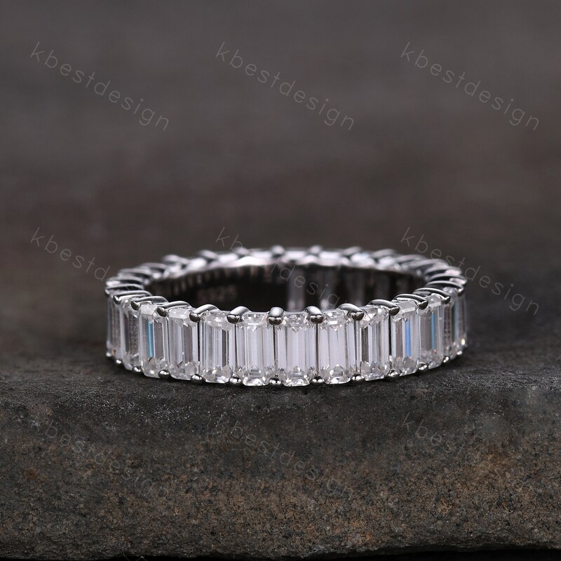 Baguette Wedding Band Etsy — free download