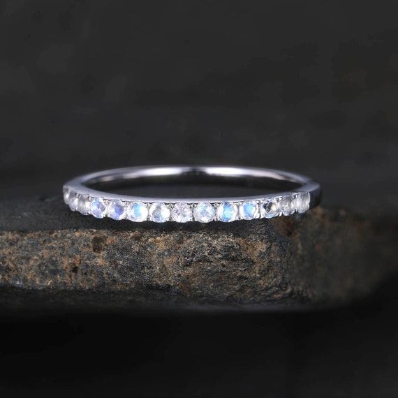 S925 double band rainbow ring outlet