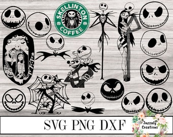 Download Jack Skellington Svg Etsy SVG Cut Files