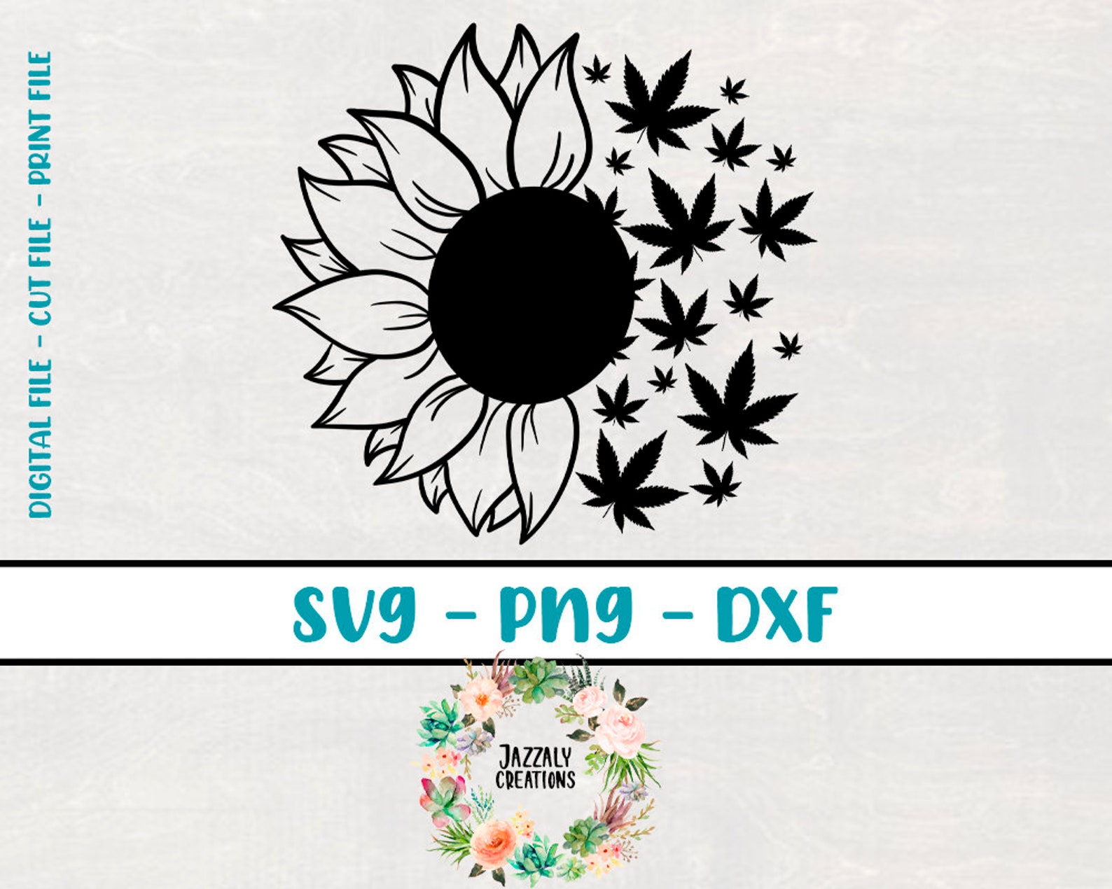 Free Free 239 Sunflower Weed Svg SVG PNG EPS DXF File