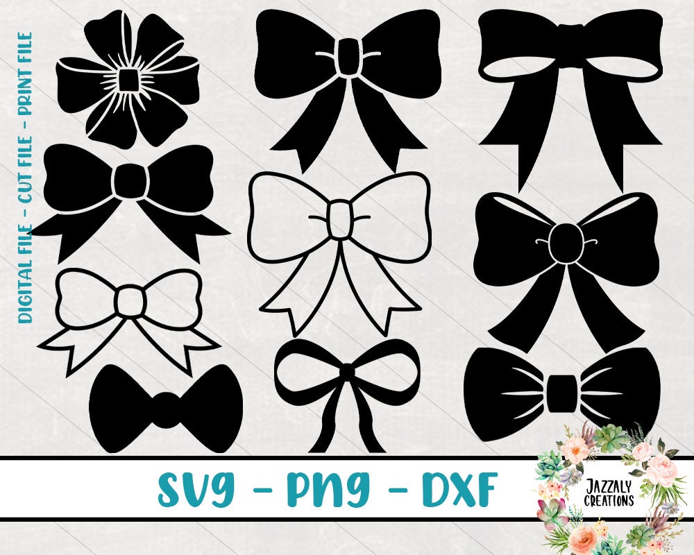Download Bow svg Bow tie svg Bow bundle svg Ribbon svg Cricut cut | Etsy