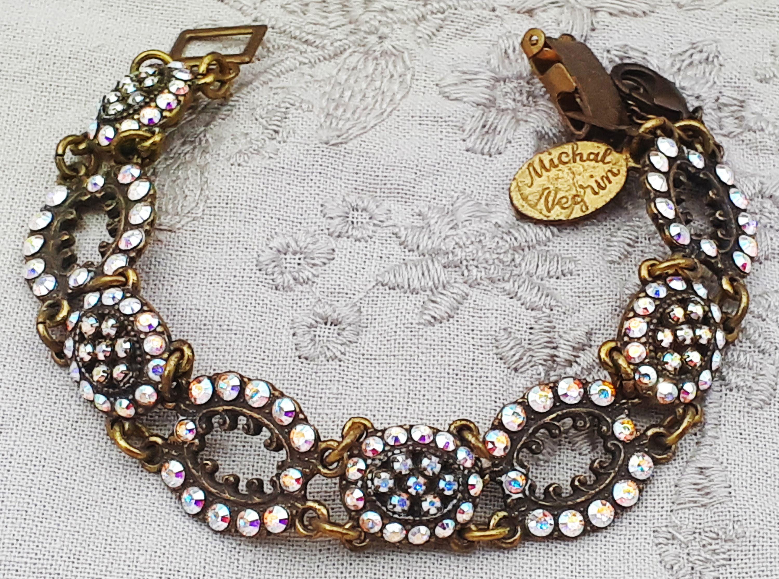 Michal Negrin ミハエルネグリン ビジュー ブレスレット 腕輪