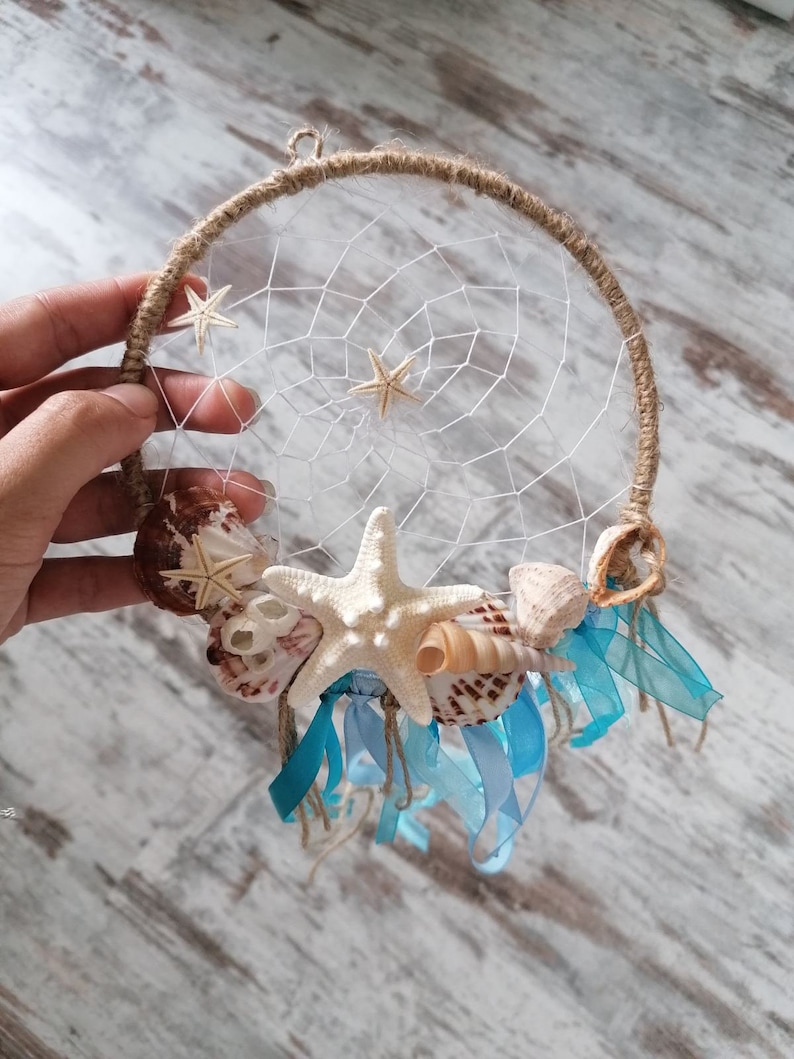 Nautical Sea Dream catcher Summer dreamcatcher Ocean themed | Etsy