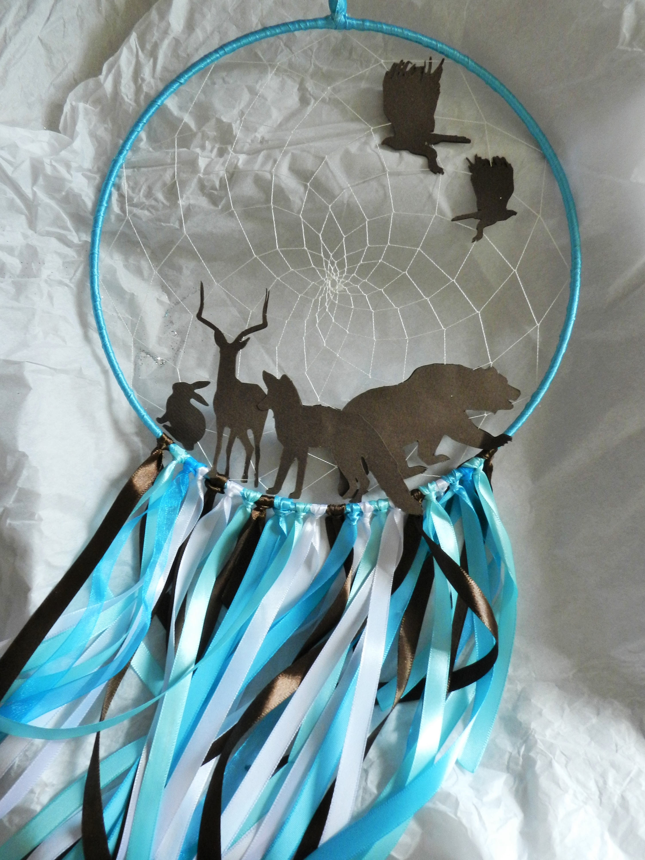 Woodland dream catcher Forest dream catcher Tribal design Etsy