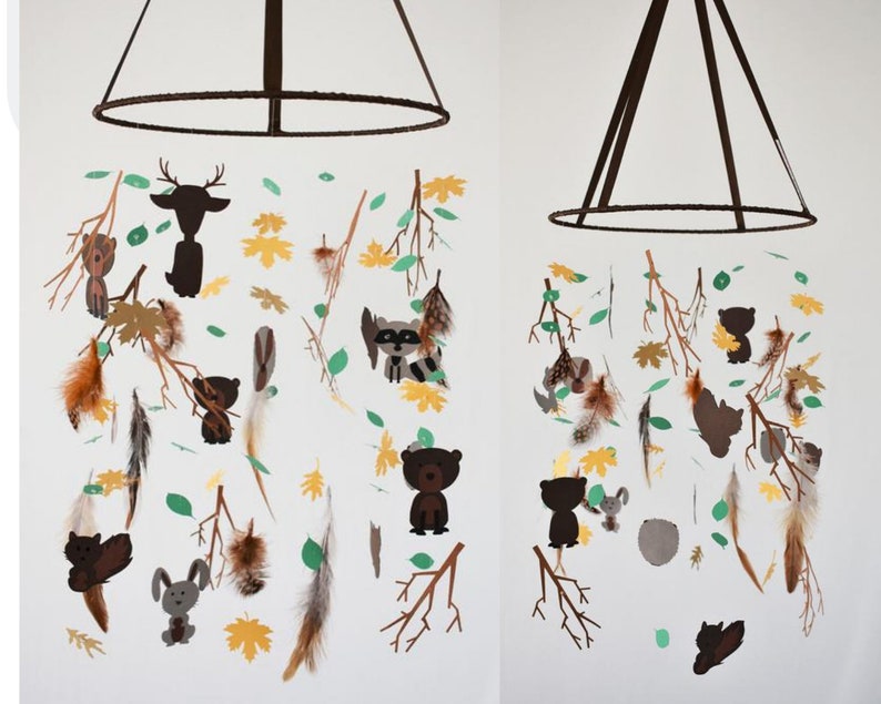 Woodland Bear Forest Bedroom Nursery Decor