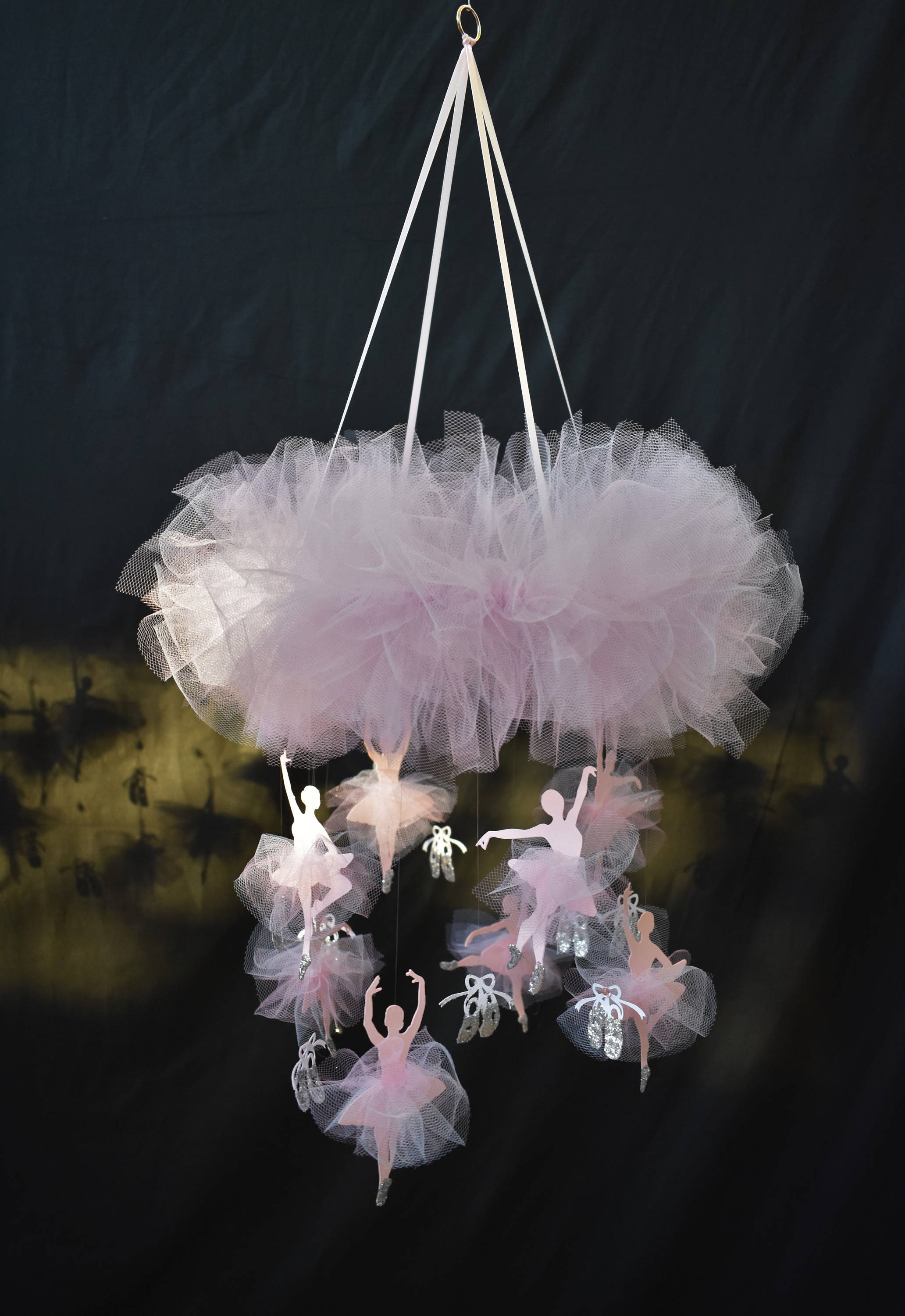 Ballerina mobile Ballet mobile Tutu mobile Ballet nursery Etsy