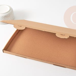 Cajas de cartón extra planas A4 350x250x20mm, embalaje para tus envíos, x10 (G7058)