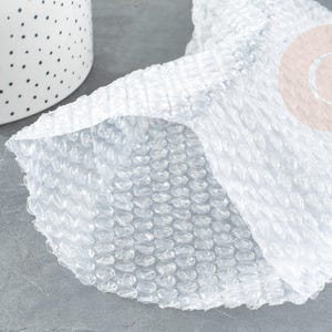 Bolsa de burbujas de plástico transparente 20x14cm, x10 (G9187)