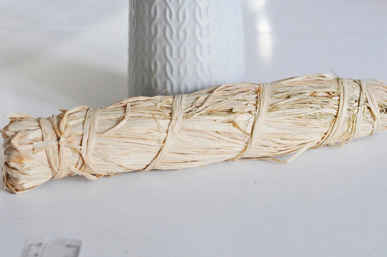 Botte raffia naturel, fournitures créatives, raffia, fabrication paniers, vannerie,crochet, tissage,corde naturelle, la botte de 50g-G1891