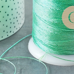 Metallic iridescent green wire 0.6mm, x5 or x10 meters (G9604)