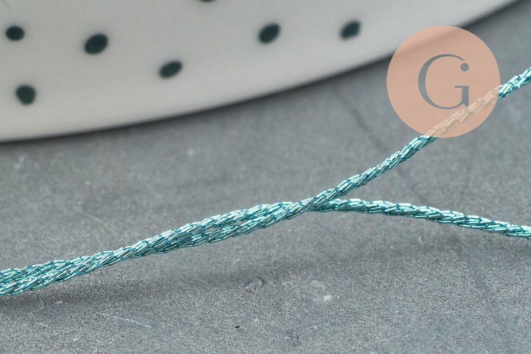 Metallic Blue Thread, Original Thread, Metallic Thread, Jewelry ...