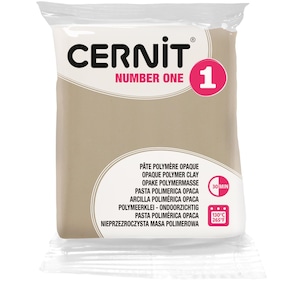 Cernit Nummer Ett Opak Polymerlera - Sahara Beige x56g (G10470)