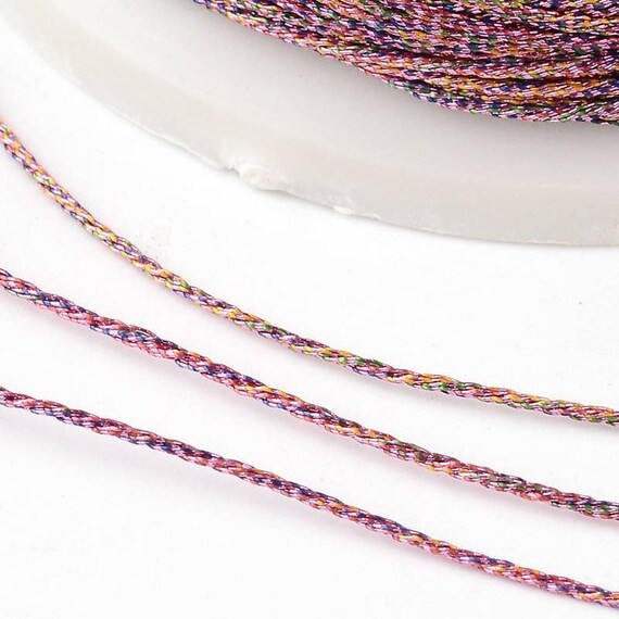 Metallic Pink Thread, Creative Supplies, Original Thread, Jewelry
