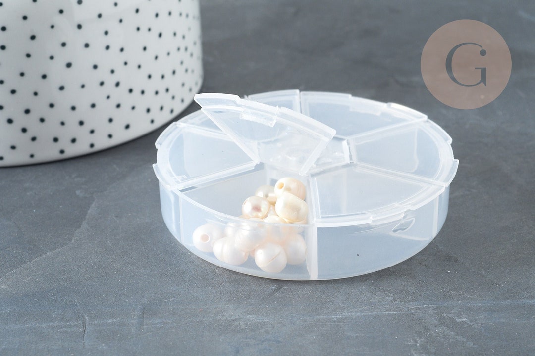 Rangez vos perles dans cette boite de rangement à 24 compartiments !