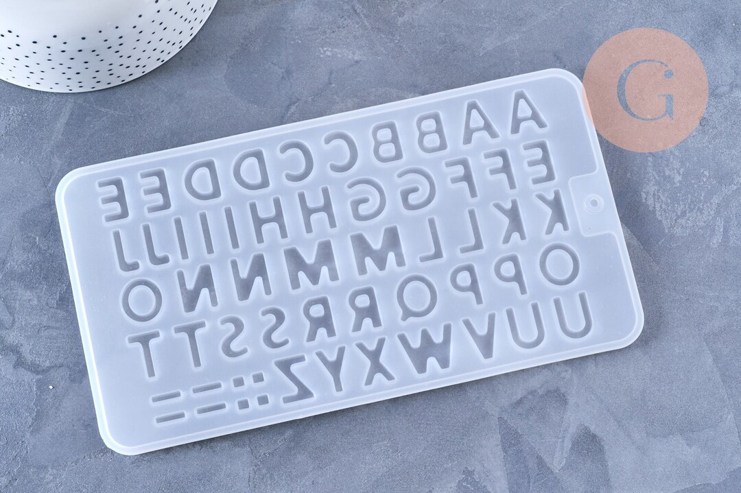 Mold for Making Resin Alphabet Letter 21cm a Silicone Mold - Etsy