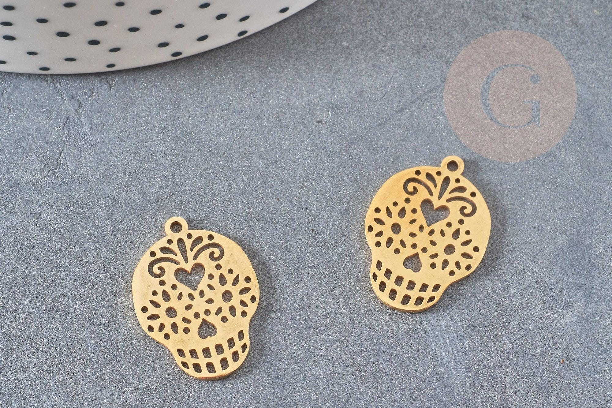 Condolo Tescho D Zucchero Grocollo N Pelle, Collana Con Charm - Foto 4