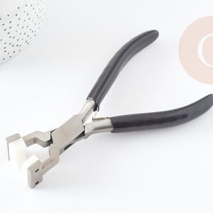 Jewelry making bending pliers steel pink holder, jewelry bending pliers, jewelry, x1 G6313