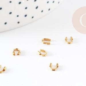 Trådskydd för rå mässing 5 mm, x 1 g (G1517)