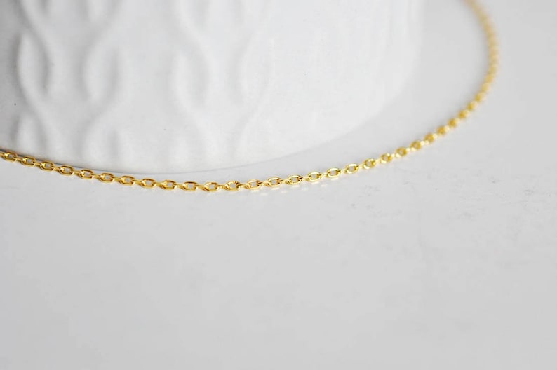 Gold chain gold 16K creative supplychain necklacejewelry Etsy