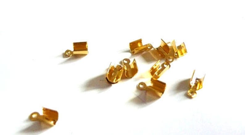 Tips rope metal gold pinch chain creative supplies supplies gold creating jewelry set of 10.7 mm finish finish Ribbon