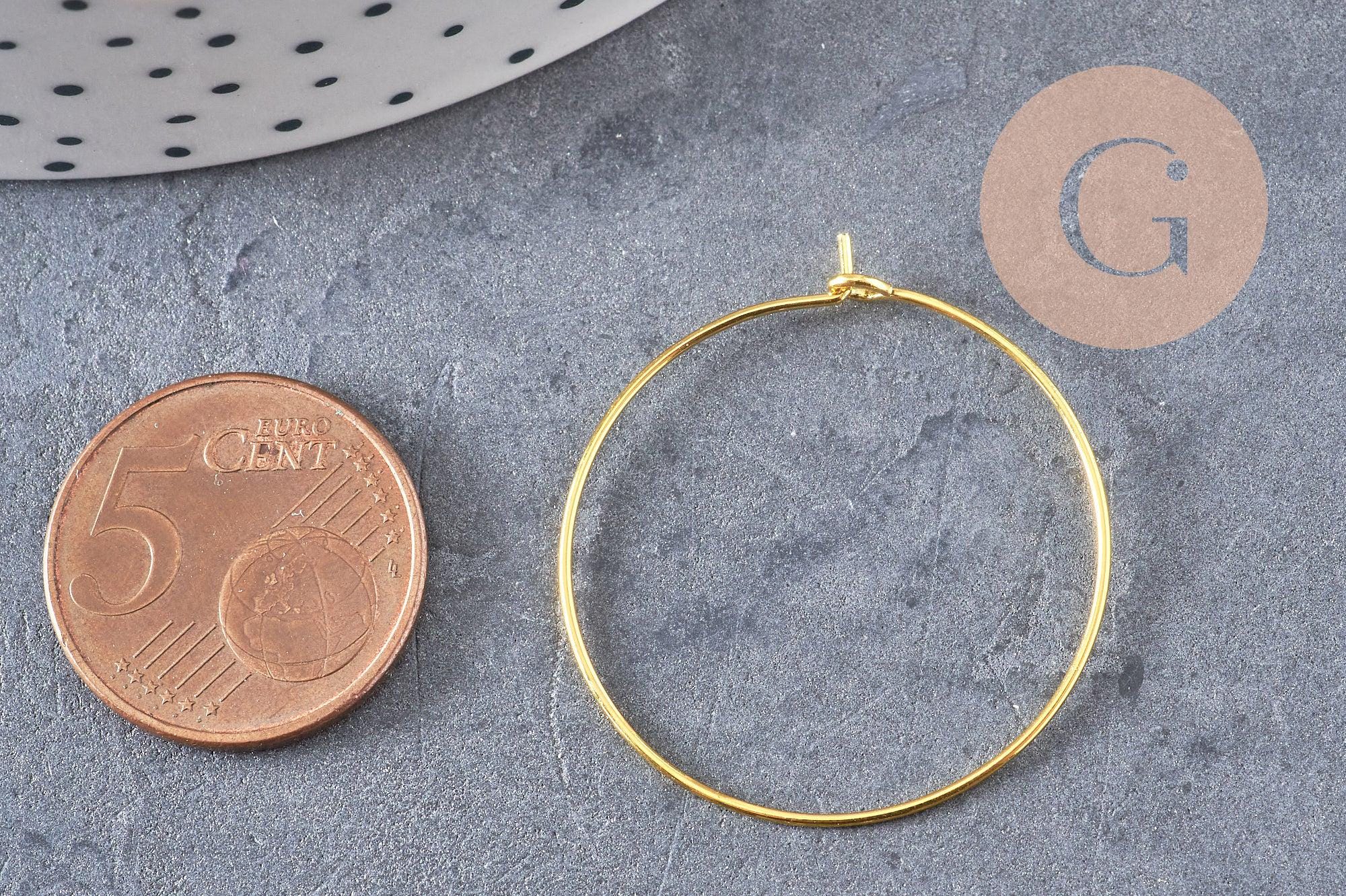 Kit Boucles D'oreilles Créoles - 520 Pièces, Laiton Doré Et Argenté, Pour Fabrication Bijoux - 10