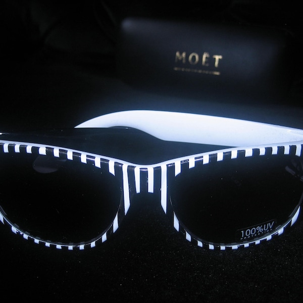 Moet Chandon Champagne in Collaboration With GARETH PUGH Sunglasses Unused In Glasses Case