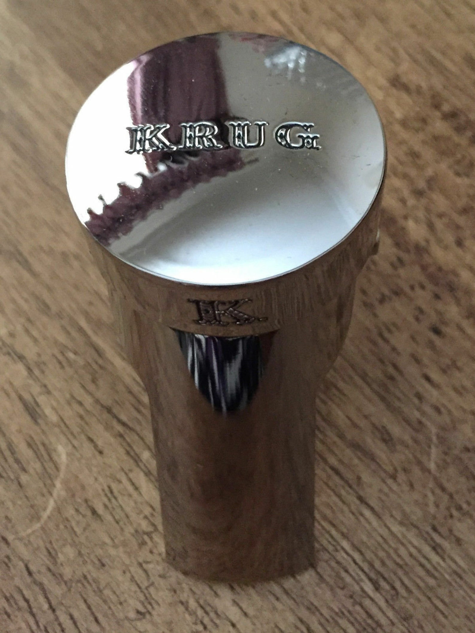 1 X KRUG Champagne PEWTER Bottle Stopper Unused New in Polybag Etsy UK