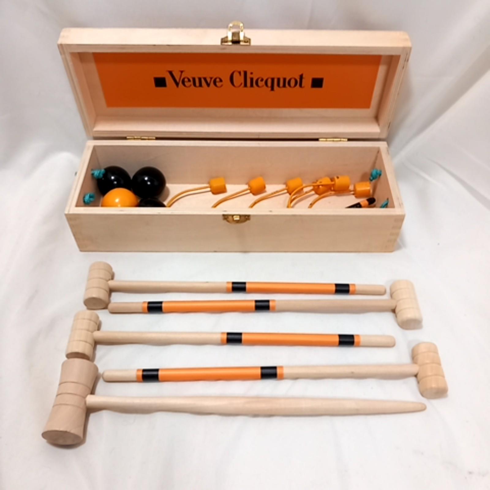 JEU DE CROQUET EN BOIS GRAND MODELE