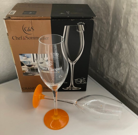 Veuve Clicquot Wine Glasses Party White Champagne Cup Coupes