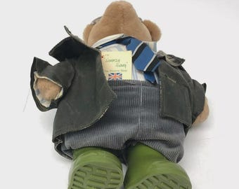 Gabrielle Designs Hooray Henry Paddington Soft Bear Vintage