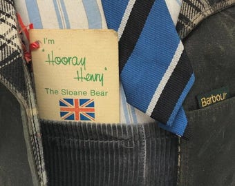 Gabrielle Designs Hooray Henry Paddington Soft Bear Vintage