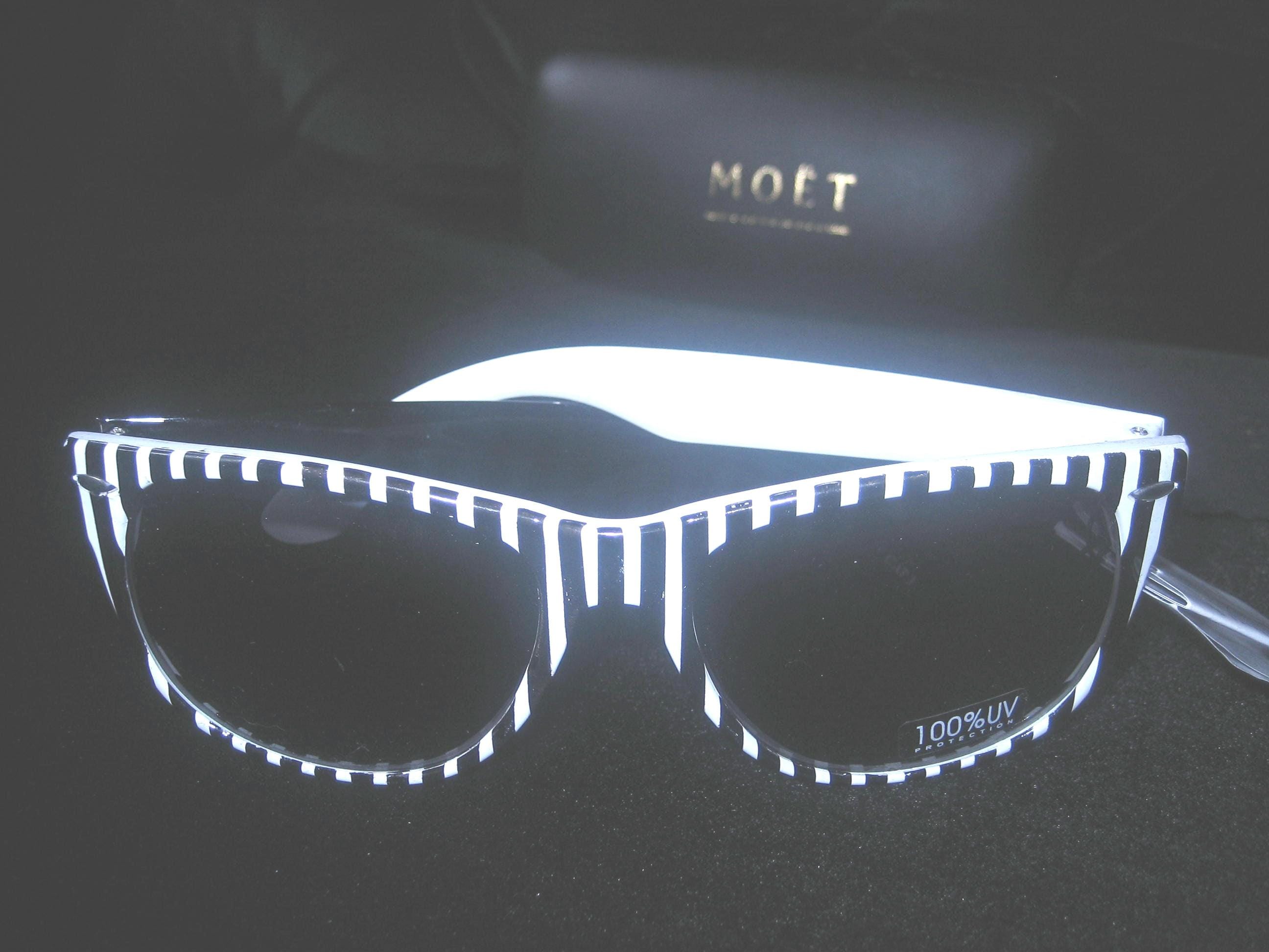 Moet Black Sunglasses Buy Moët & Chandon LED glasses Champagne online  main image 2