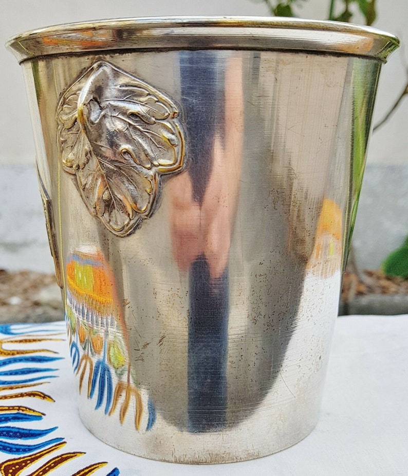 Rare MOET Et CHANDON Champagne Bucket by ARGIT Paris 1920 Wine