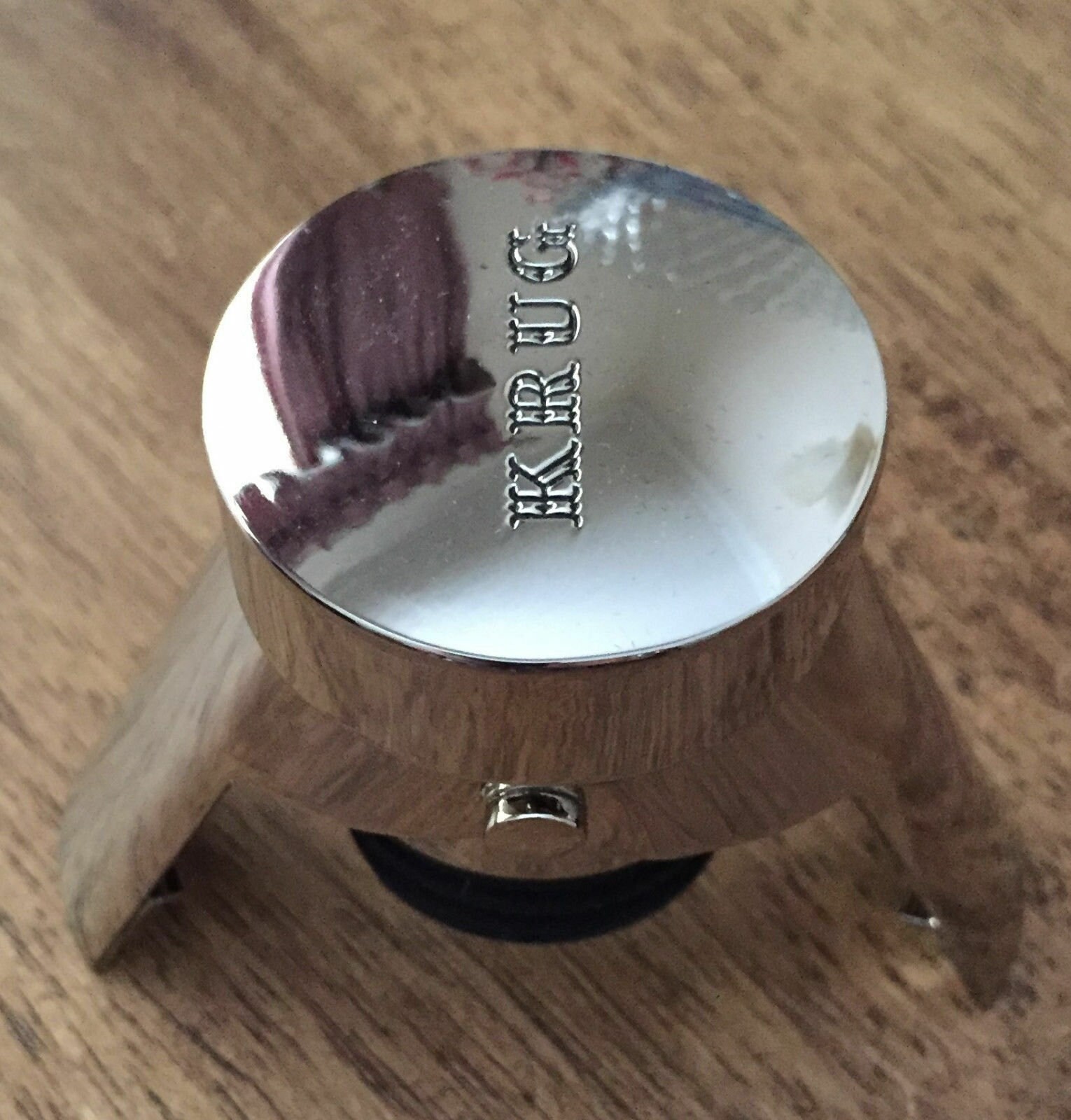 1 X KRUG Champagne PEWTER Bottle Stopper Unused New in Polybag Etsy UK