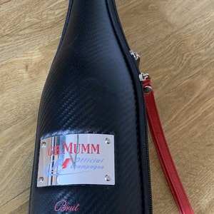 MUMM F1  Champagne ICE JACKET Bottle Protector Unused Vgc.