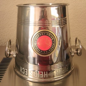 PIPER  HEIDSIECK  Champagne Upside Down  Bucket in Collaboration with Viktor & Rolf  New Unused